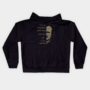 Edgar Allan Poe Kids Hoodie